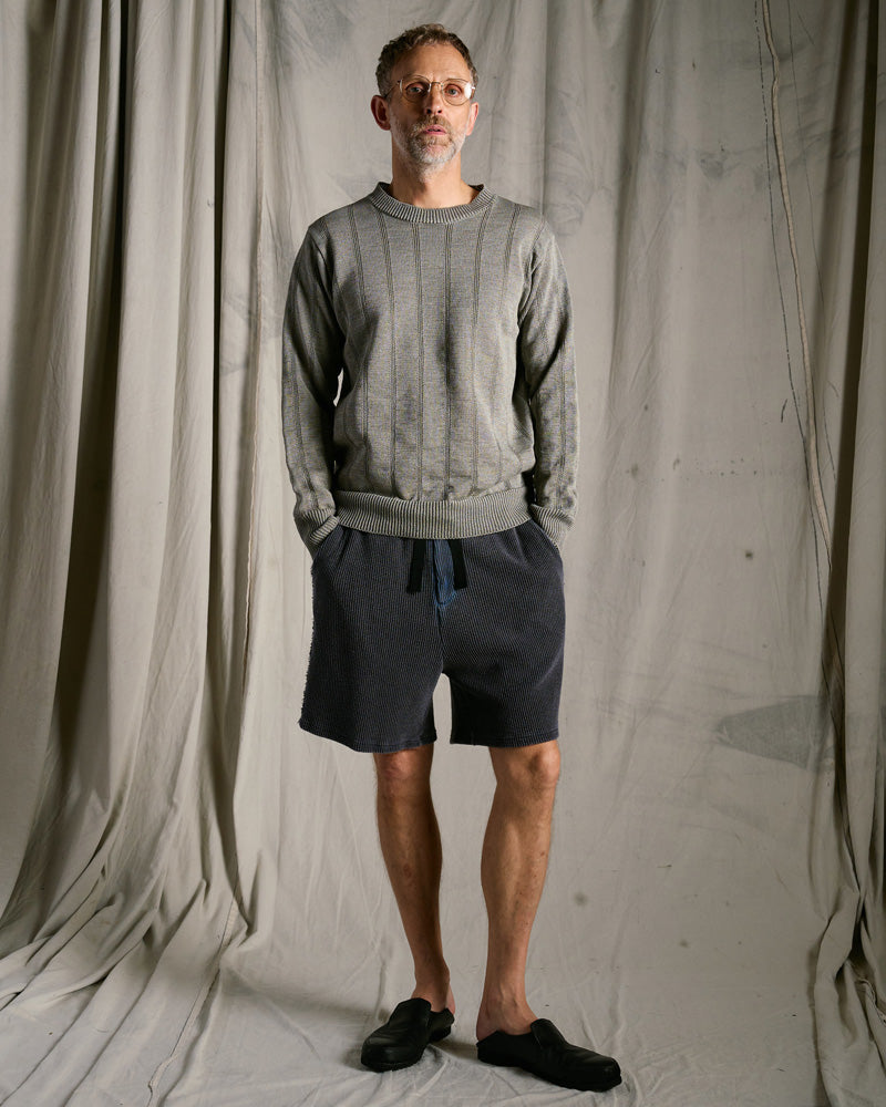 GIMA stripe knit pull-over