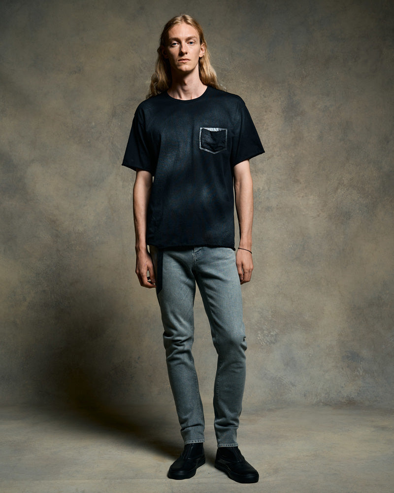 slim banana denim
