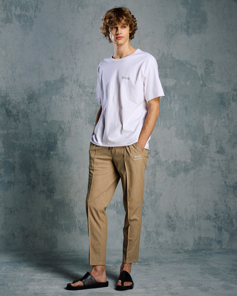 【muta × wjk】smart pin-tuck slacks