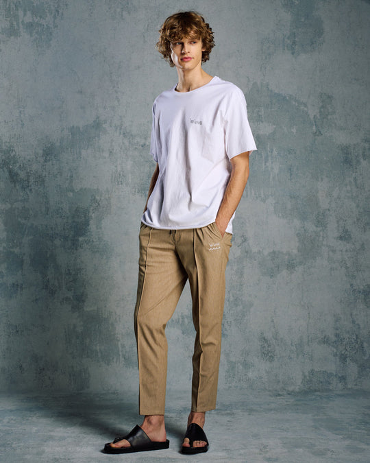 【muta × wjk】smart pin-tuck slacks