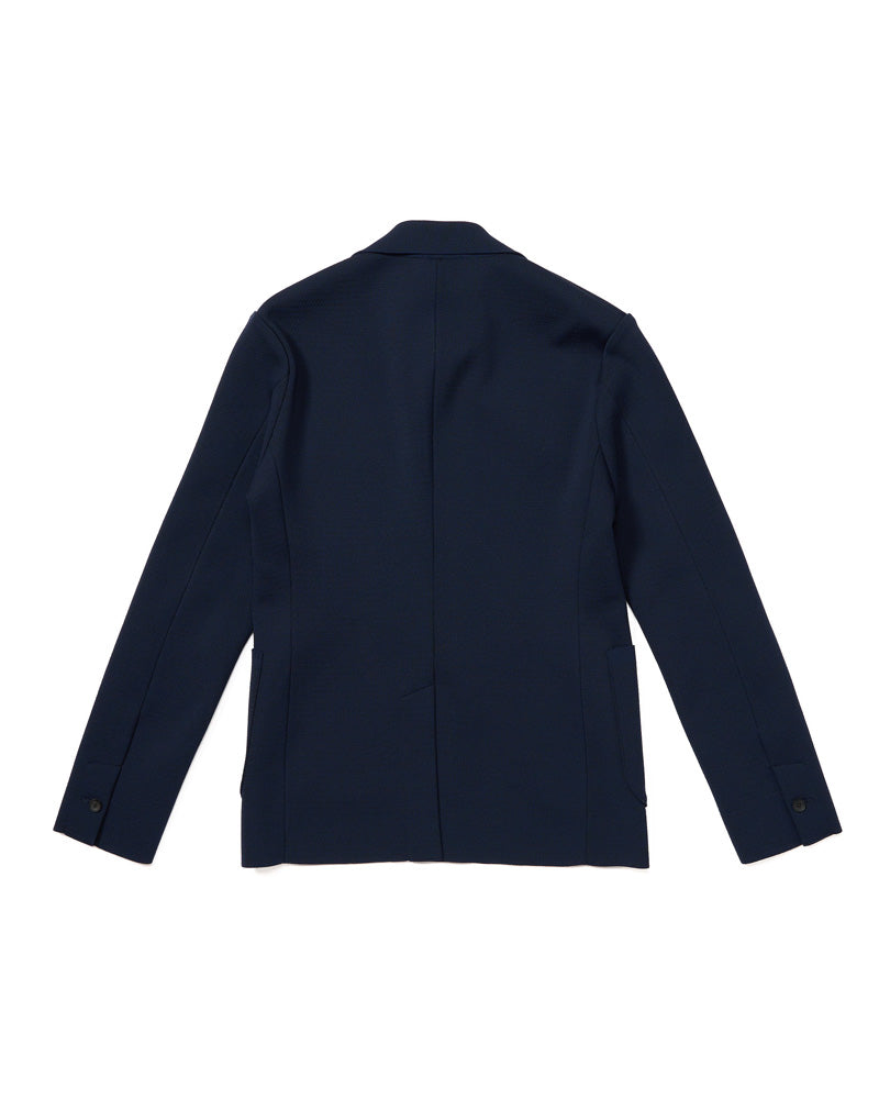function knit jacket (jacquard check)