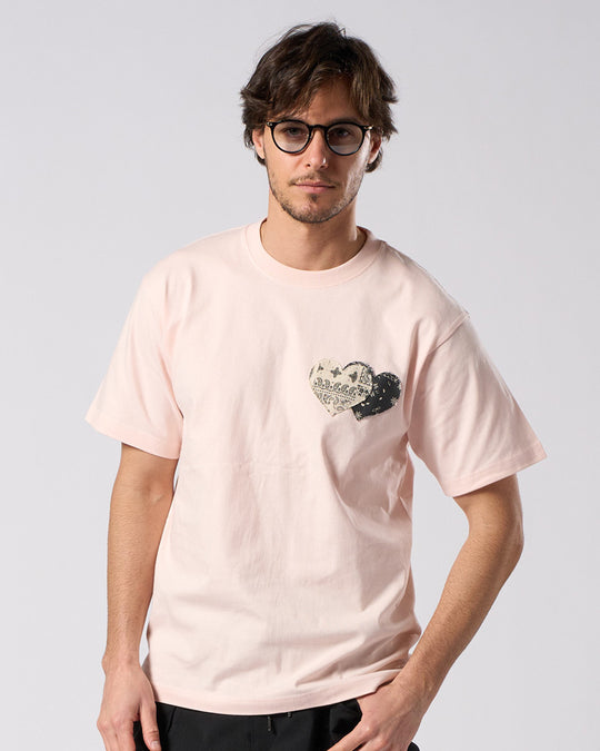 bandana panel heart T