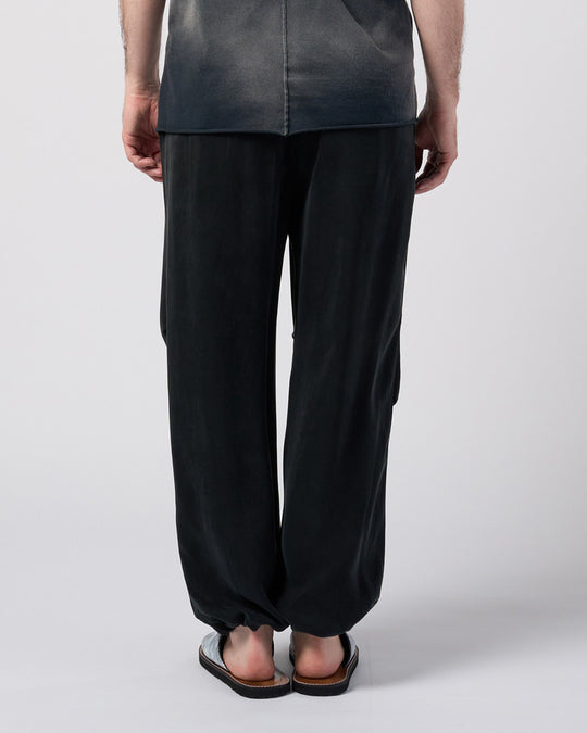 cupro vintage knee tuck easy pants