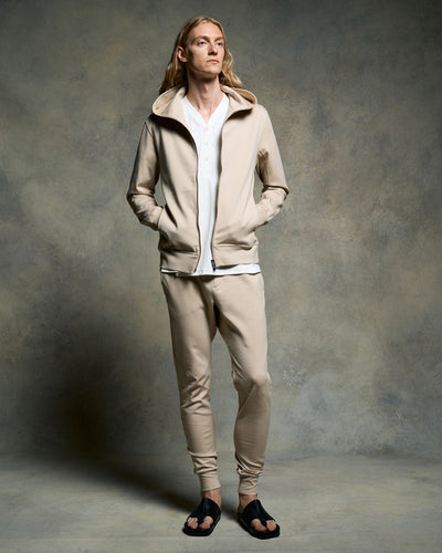 basic rib sweat pants