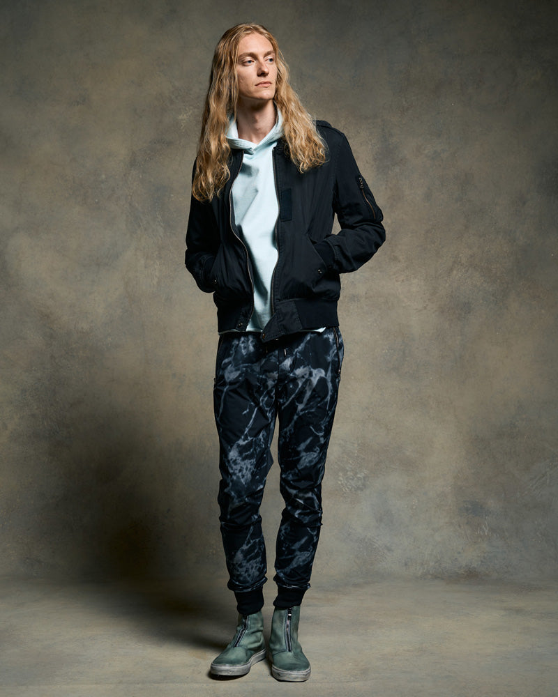 tuck rib pants
