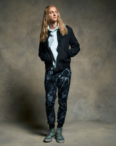 tuck rib pants
