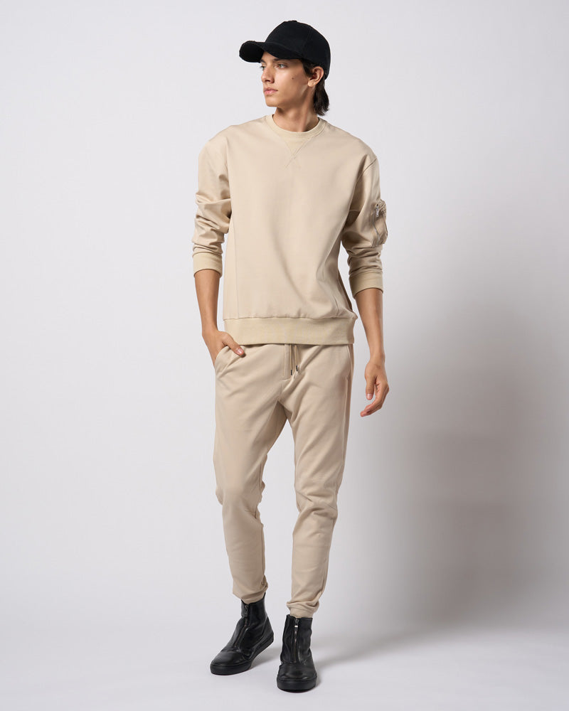 utility pocket sweatshirt