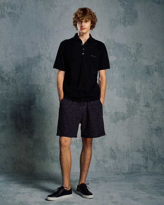 【muta × wjk】knit jacquard relax shorts