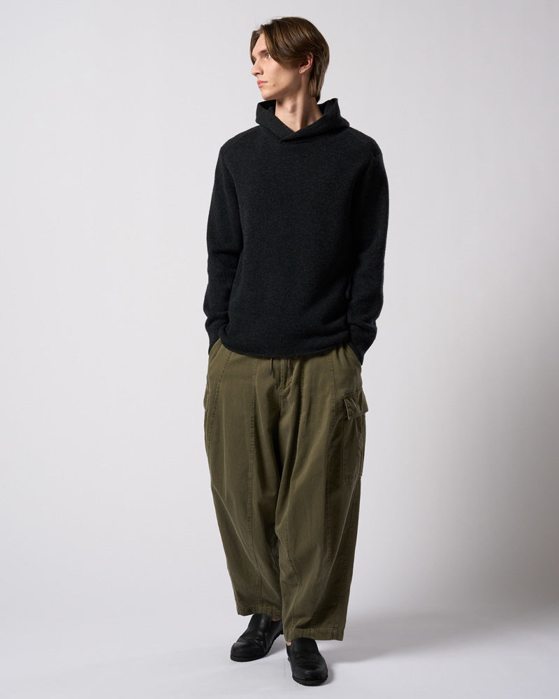back pile hoodie