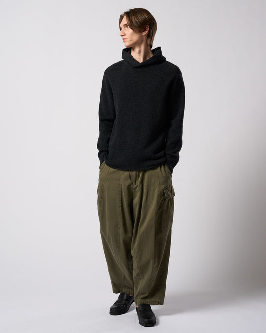 back pile hoodie
