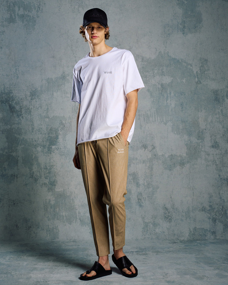 【muta × wjk】smart pin-tuck slacks
