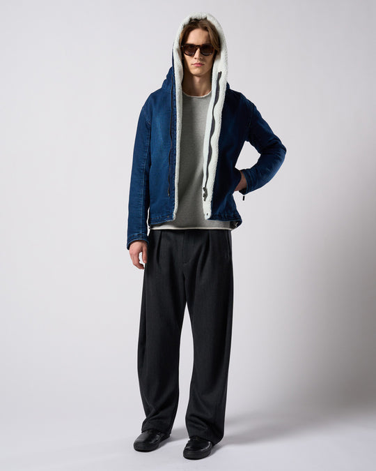 denim jersey hooded riders