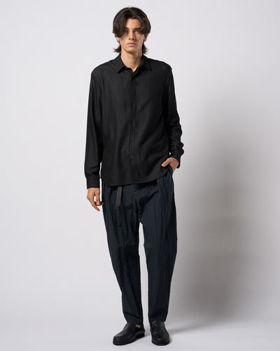 fly front shirt