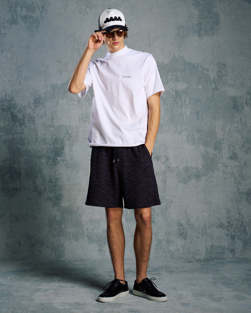 【muta × wjk】cut-off mock S/S(printed)