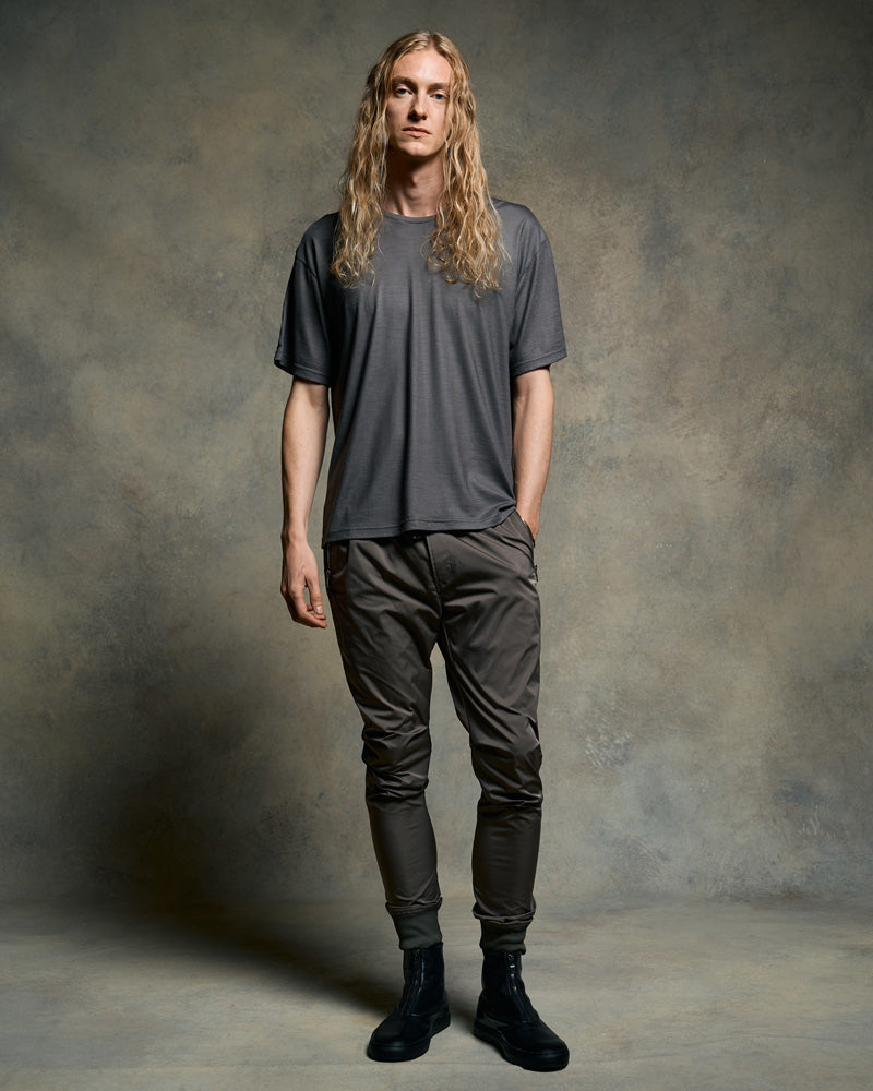 tuck rib pants