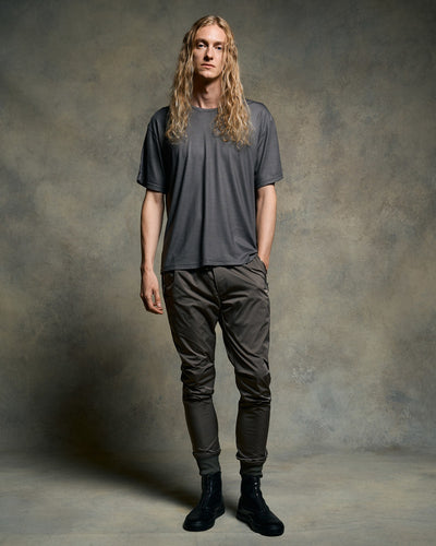 tuck rib pants