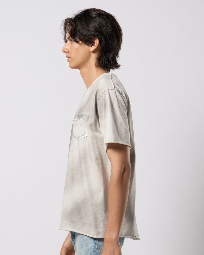spray dye leather pocket-T