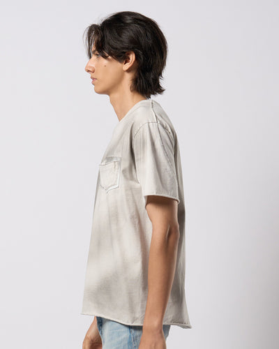 spray dye leather pocket-T