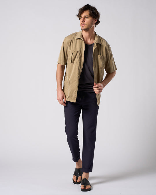 tuck slim slacks