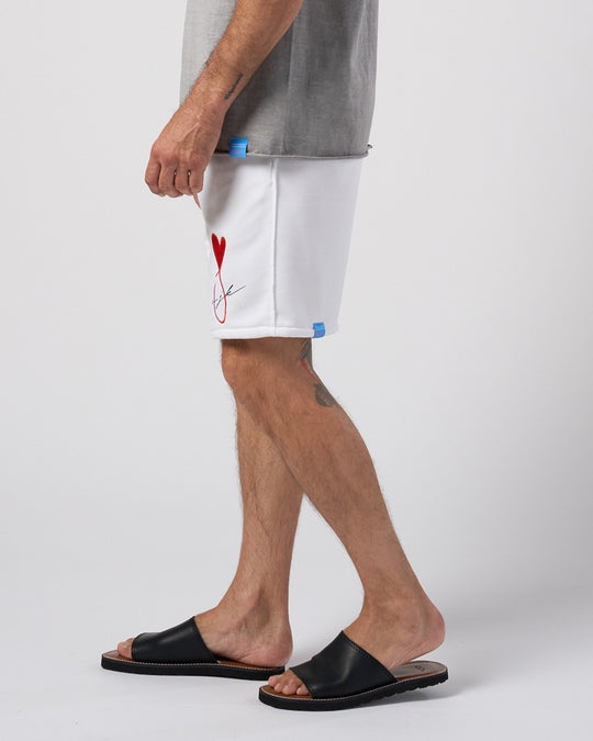 【Maison Honoré Paris × wjk】heart fish dry french terry shorts