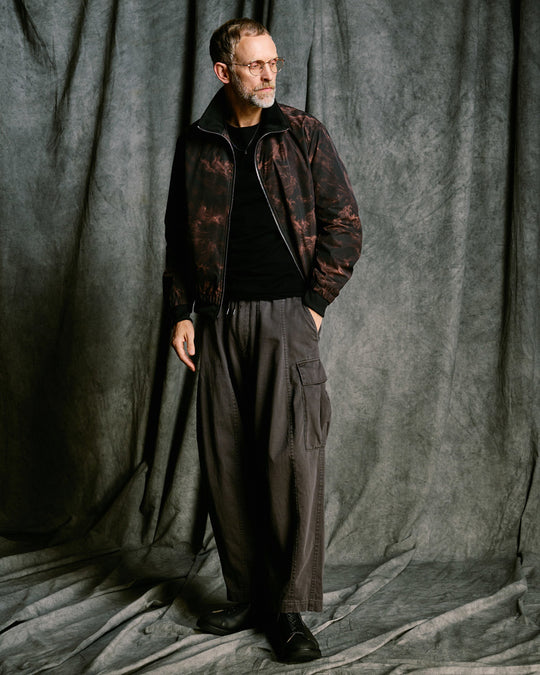 puckering track jacket