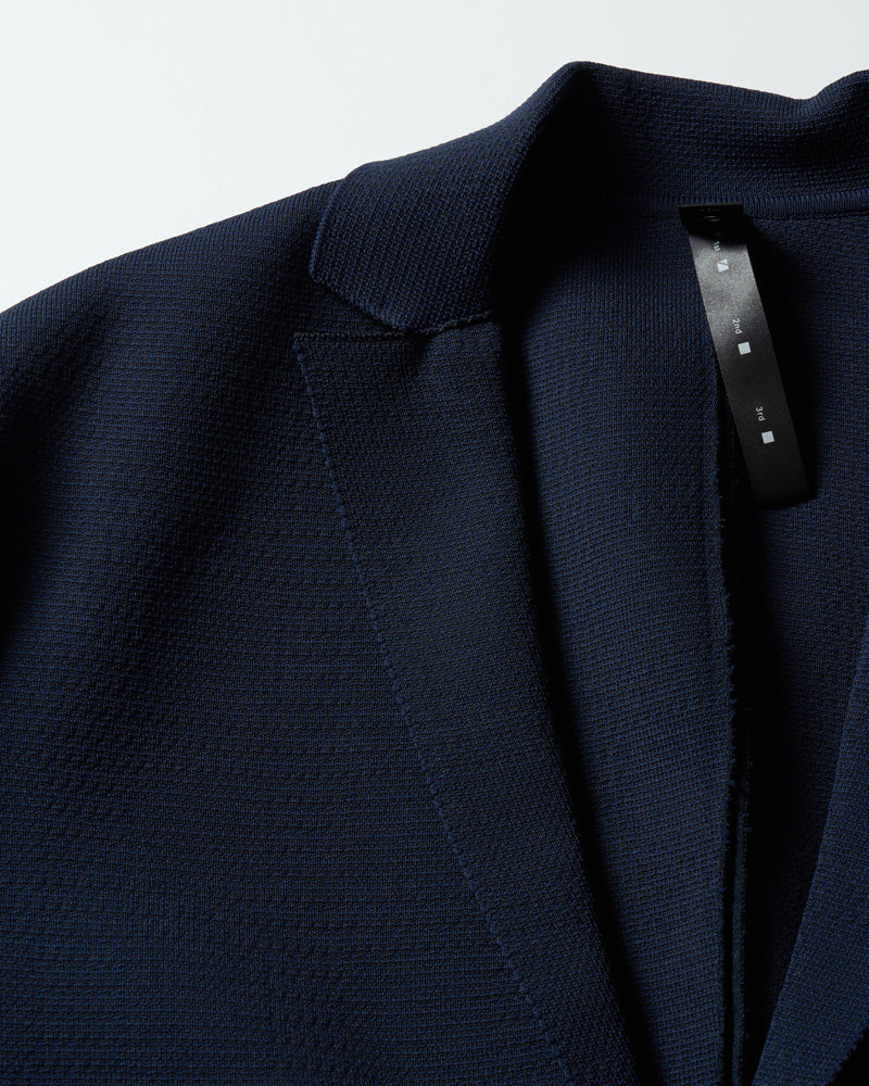 function knit jacket (jacquard check)