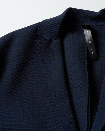 function knit jacket (jacquard check)