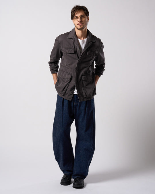 sulfur dyed M47 shirt jacket