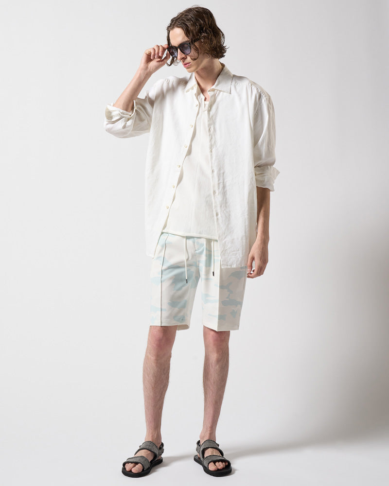 switching pullover shirt H/S