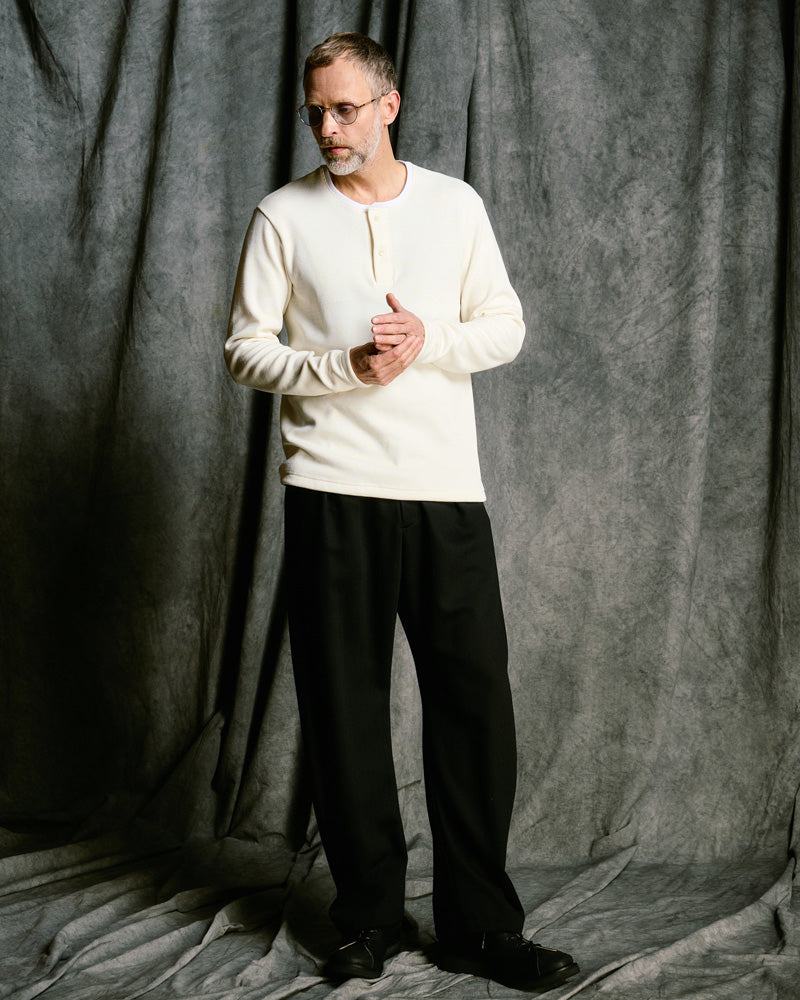 back boa thermal henley L/S