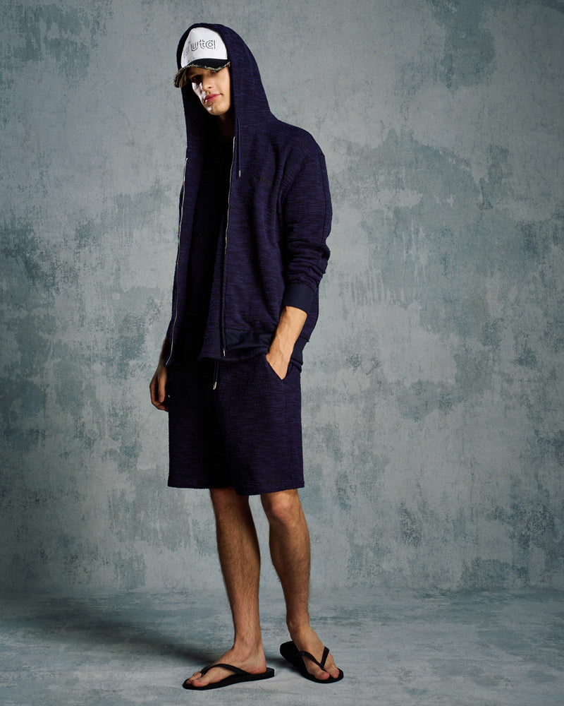 【muta × wjk】knit jacquard relax parker