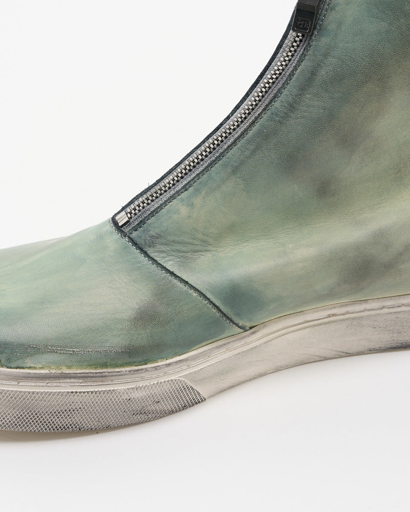 front zip bootie