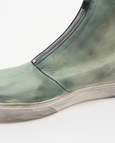 front zip bootie