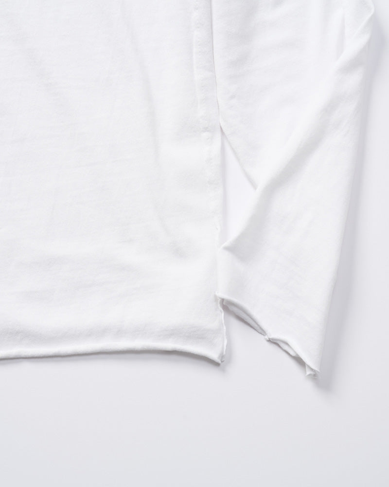 【muta × wjk】cut-off mock-neck L/S(printed)