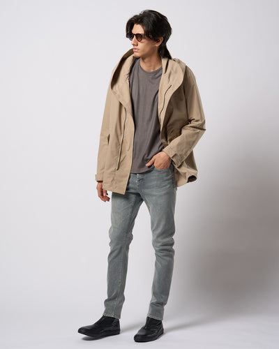 wrap field parka