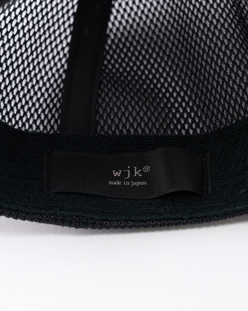 【muta × wjk】wave cut-off mesh cap