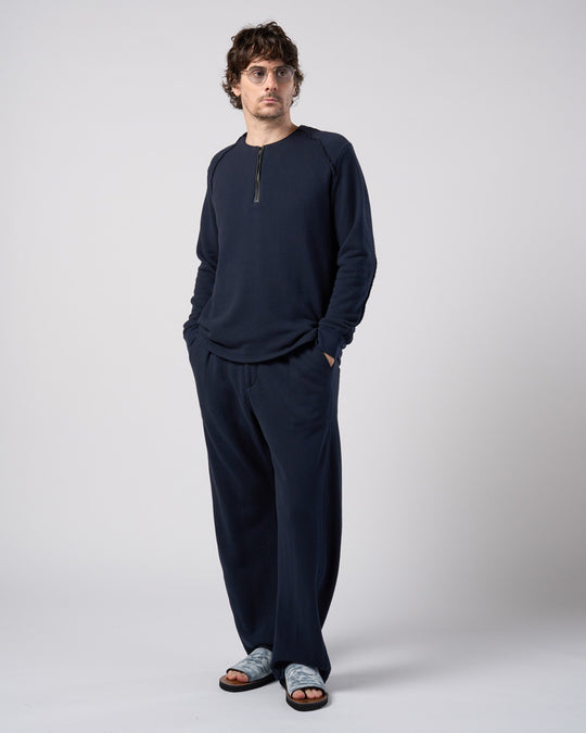 soft luxe urake half-zip sweatshirt