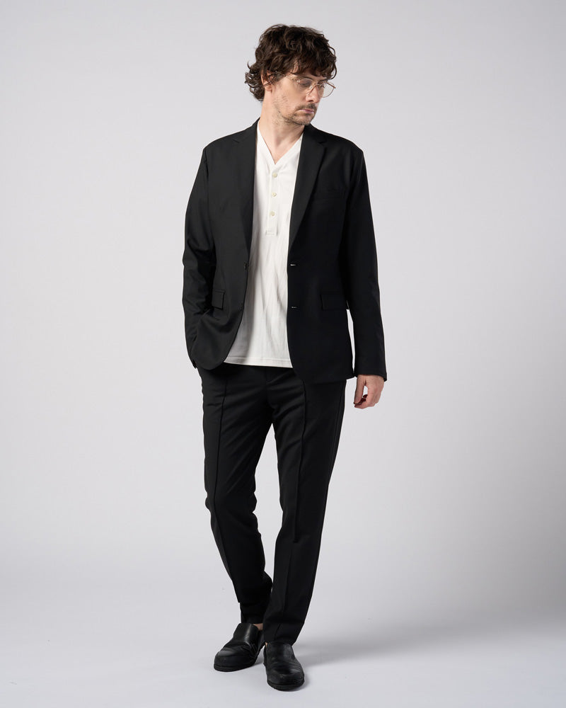 comfort pin-tuck slim slacks