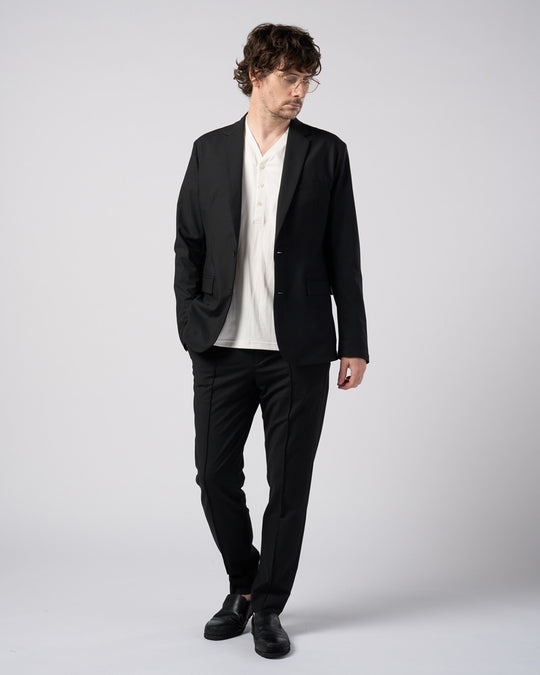 comfort pin-tuck slim slacks