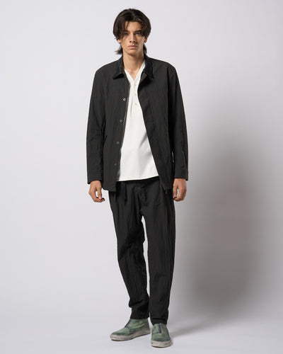 wide tapered slacks