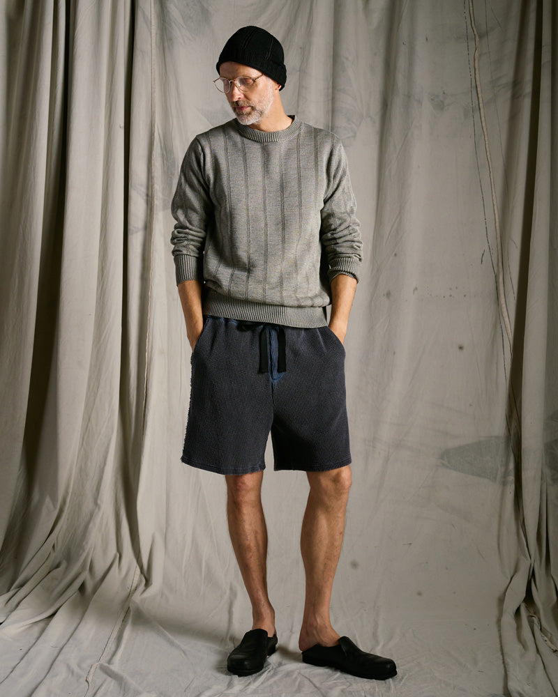 GIMA stripe knit pull-over