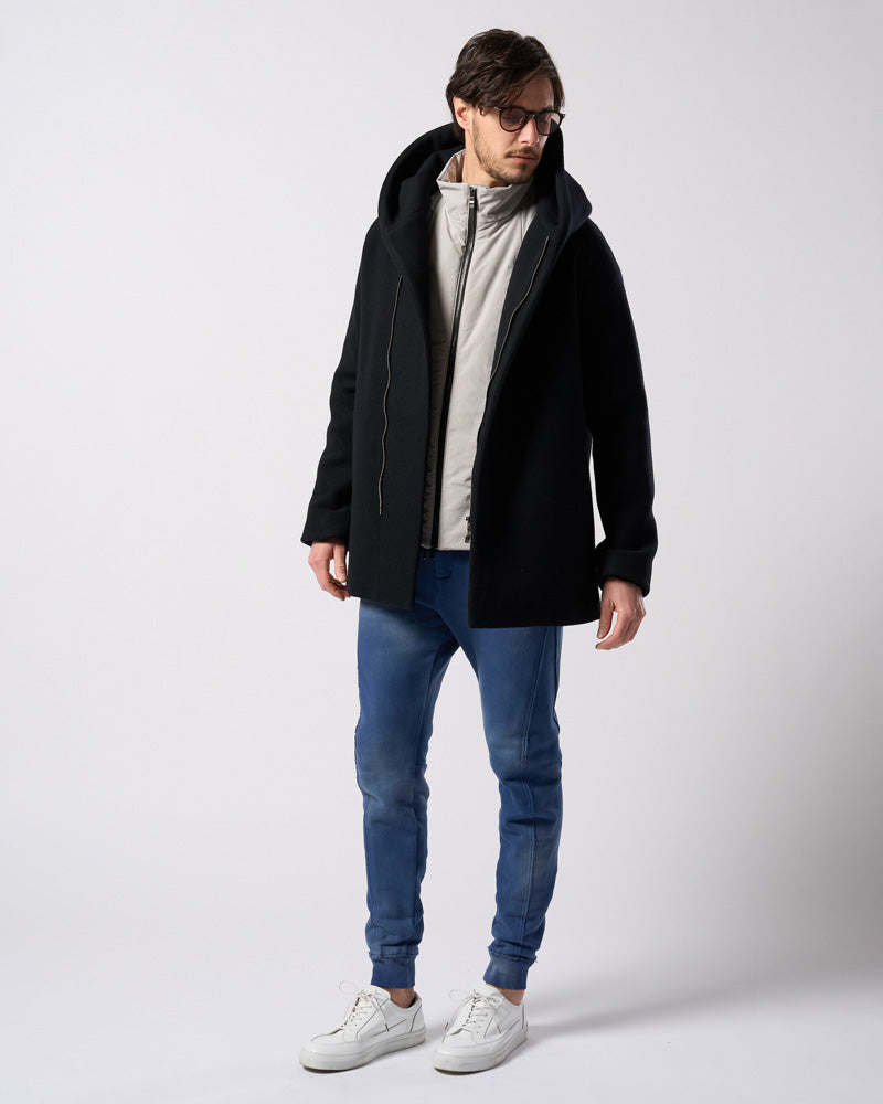 solid zip vest