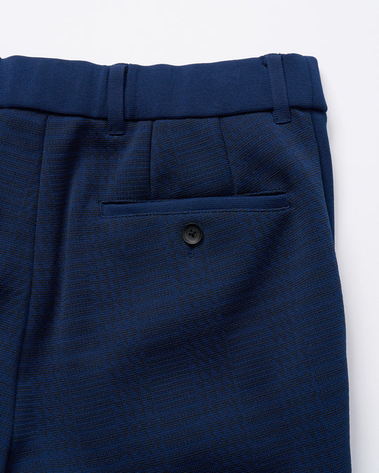 【muta × wjk】function knit easy slacks(jacquard check)