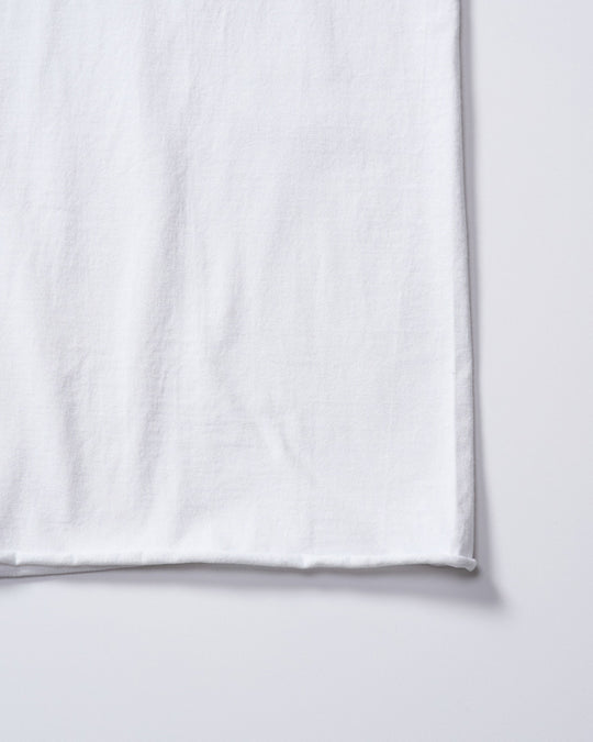 cut-off crew-neck L/S