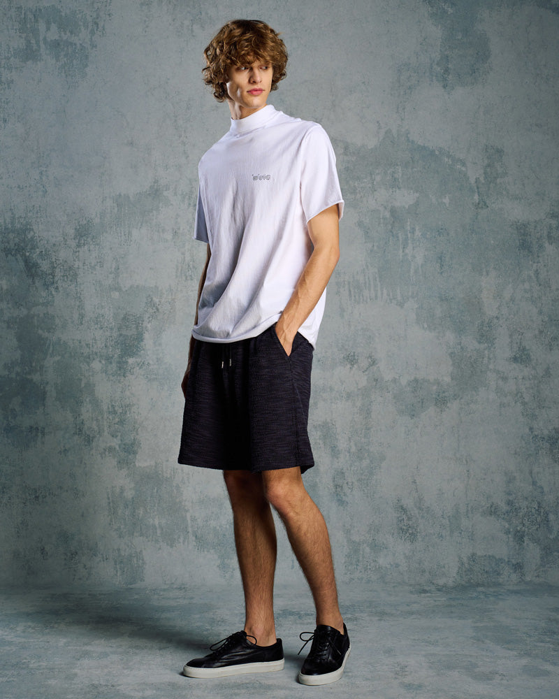 【muta × wjk】knit jacquard relax shorts