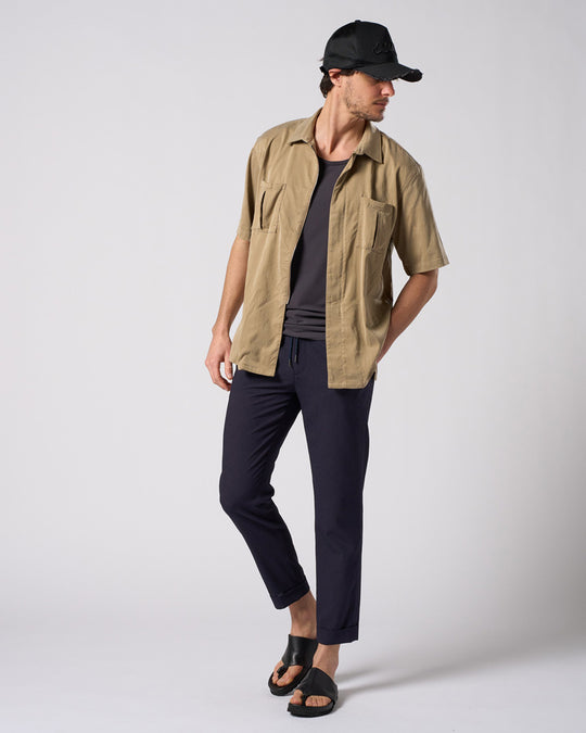 tuck slim slacks
