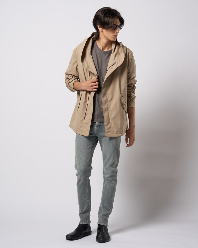 wrap field parka