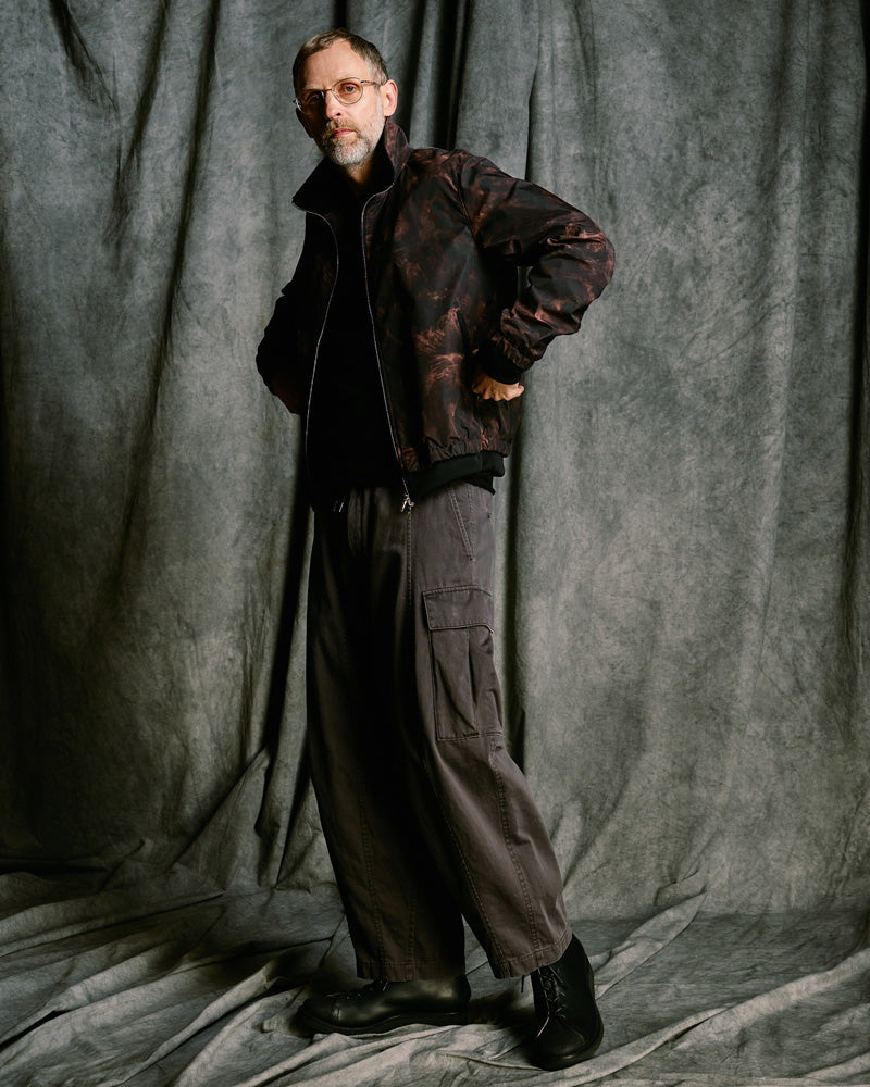 puckering track jacket