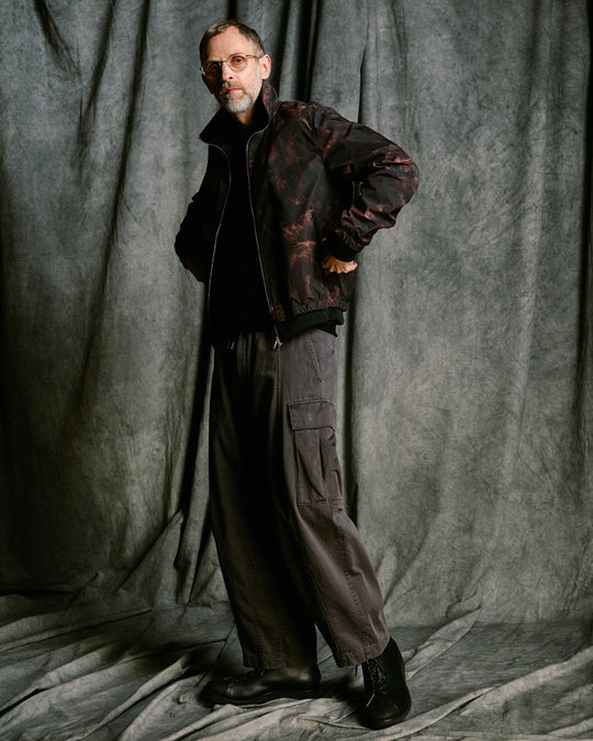 puckering track jacket
