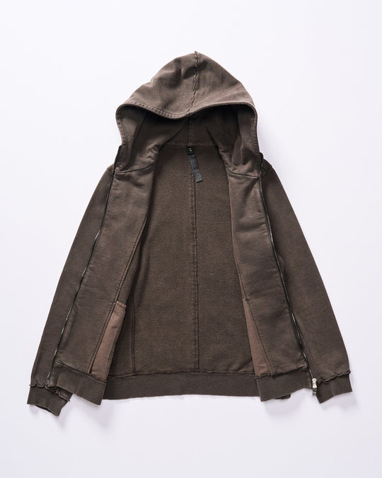 basic zip-up parka (piece-dyed) – wjk online store